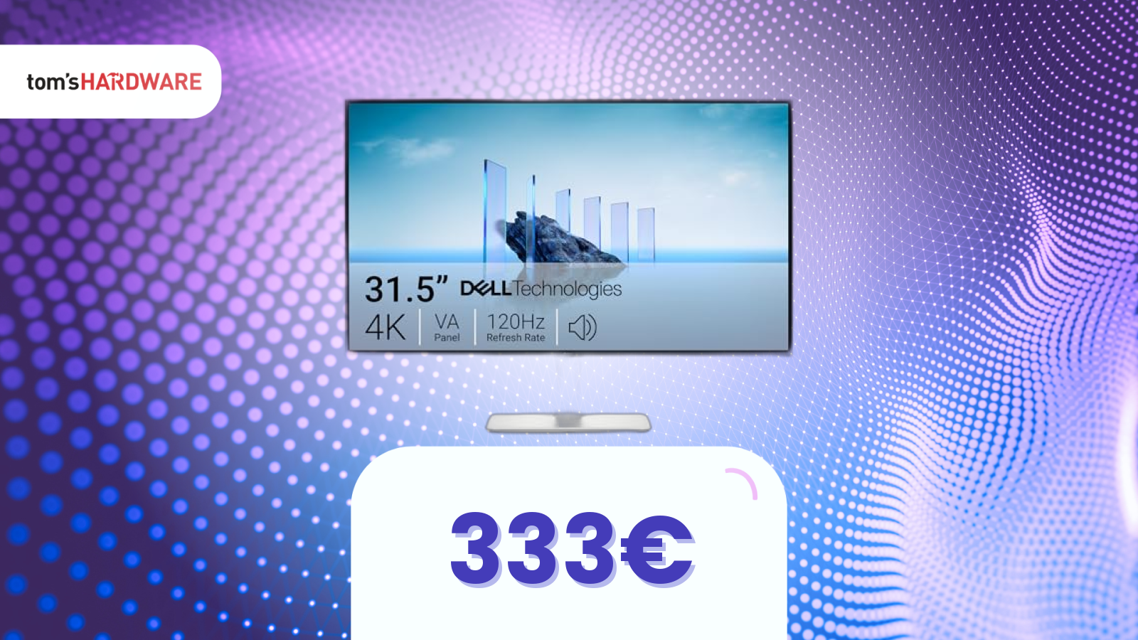 Elegante come un monitor da ufficio, potente come uno da gaming