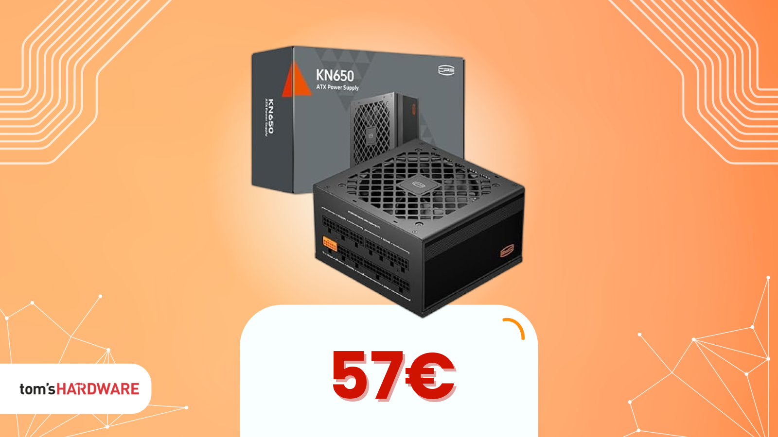Solo 56€ per un alimentatore modulare 650W con componenti giapponesi