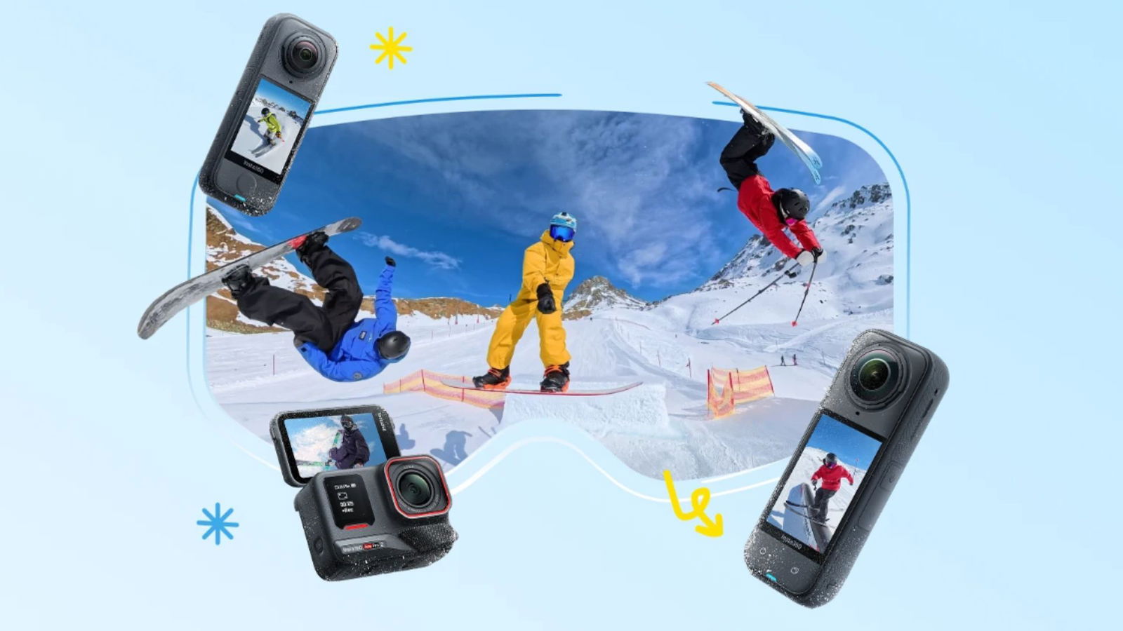 Arrivano i pack invernali di Insta360 per risparmiare e sfruttare al massimo la action cam