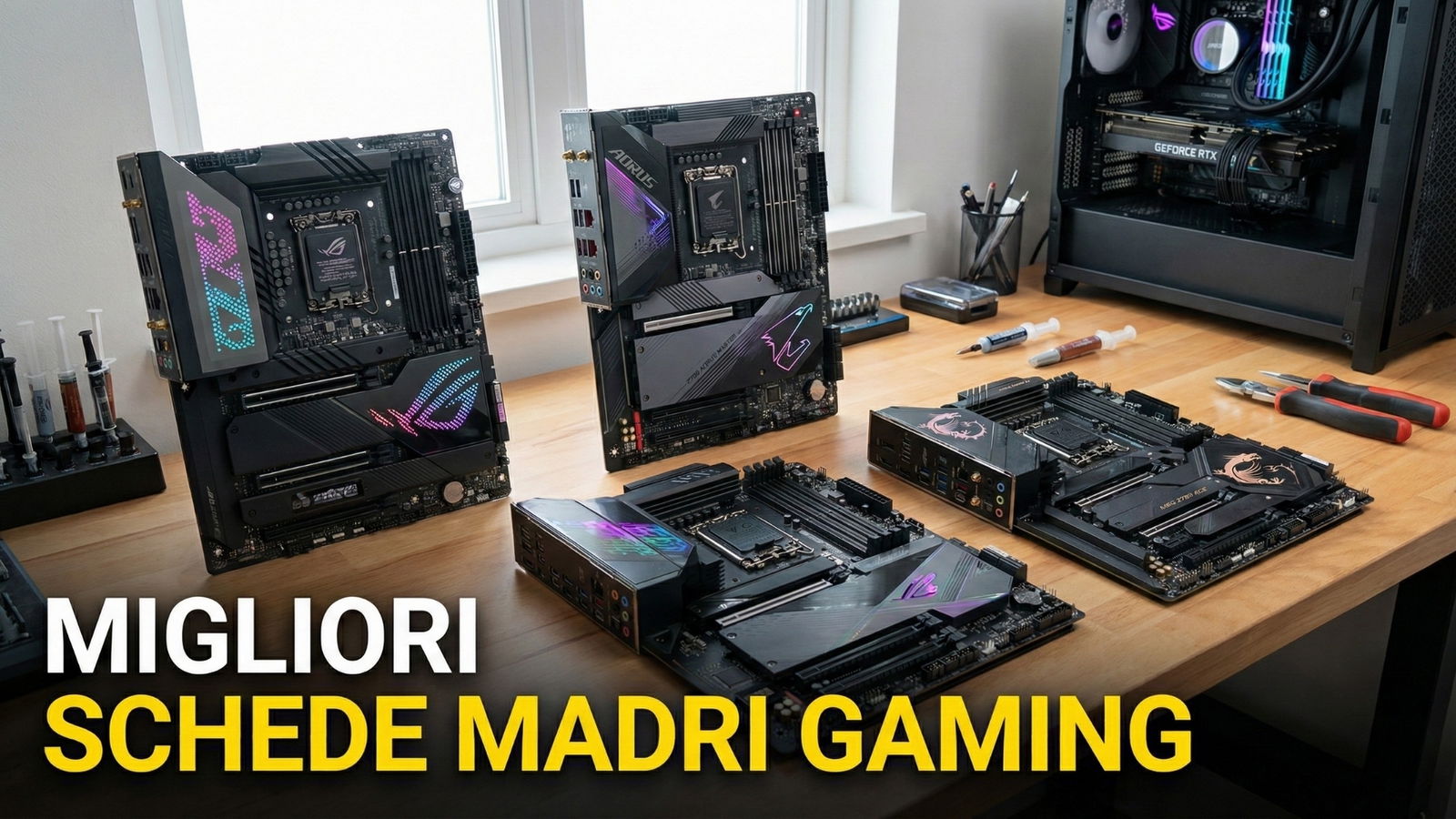 Migliori schede madri gaming (gennaio 2026)