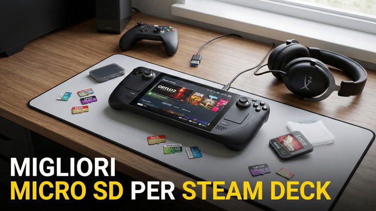 Immagine di Migliori micro SD per Steam Deck (febbraio 2026)