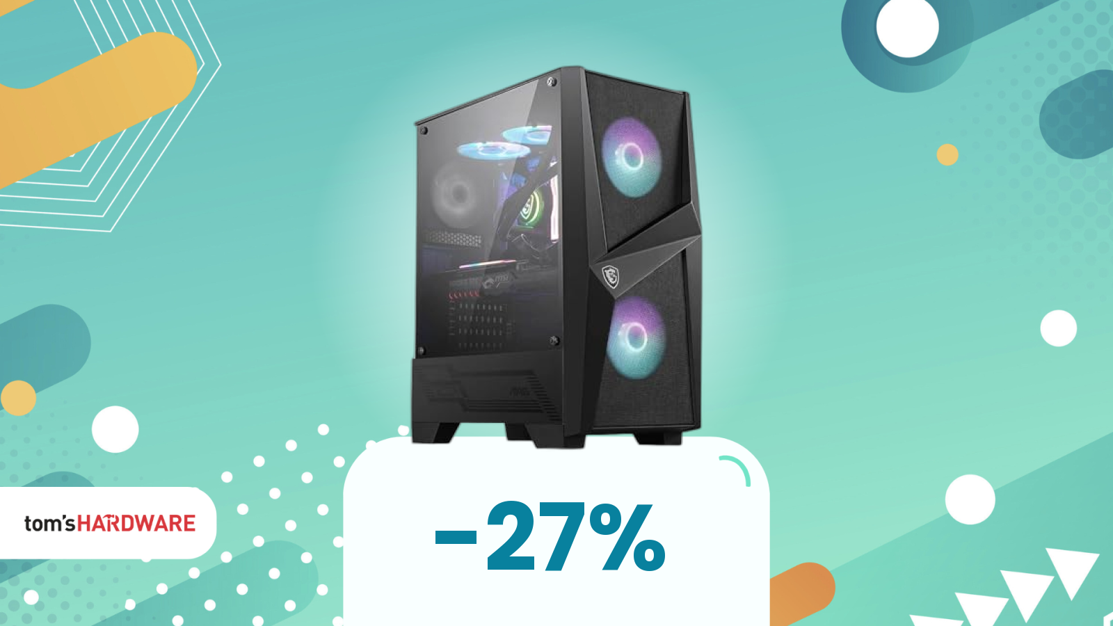 Stanco del tuo vecchio case? Trasferisci tutto in questo MSI a meno di 55€