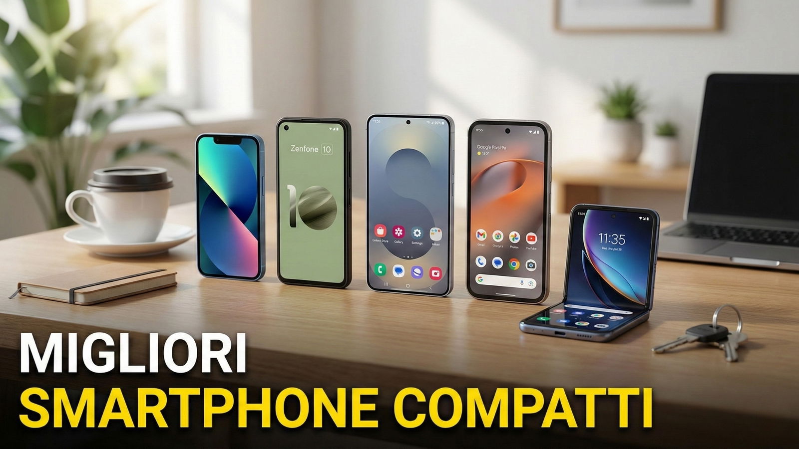 Migliori smartphone compatti (gennaio 2026)