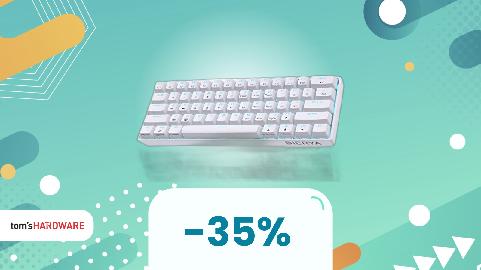 Per il gaming non ti serve il tastierino numerico? Ecco la tastiera perfetta a 26€