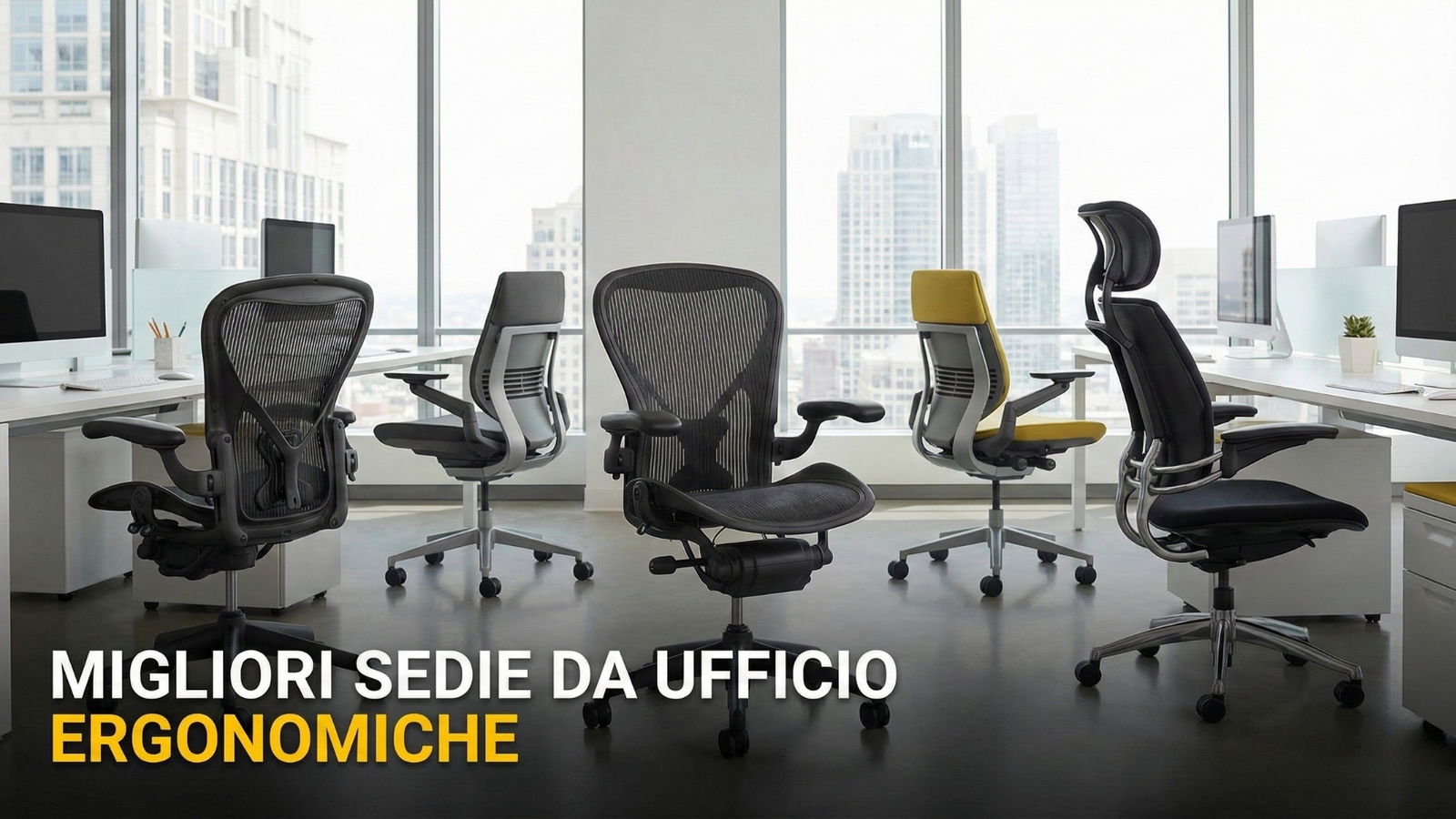 Migliori sedie ufficio ergonomiche (gennaio 2026)