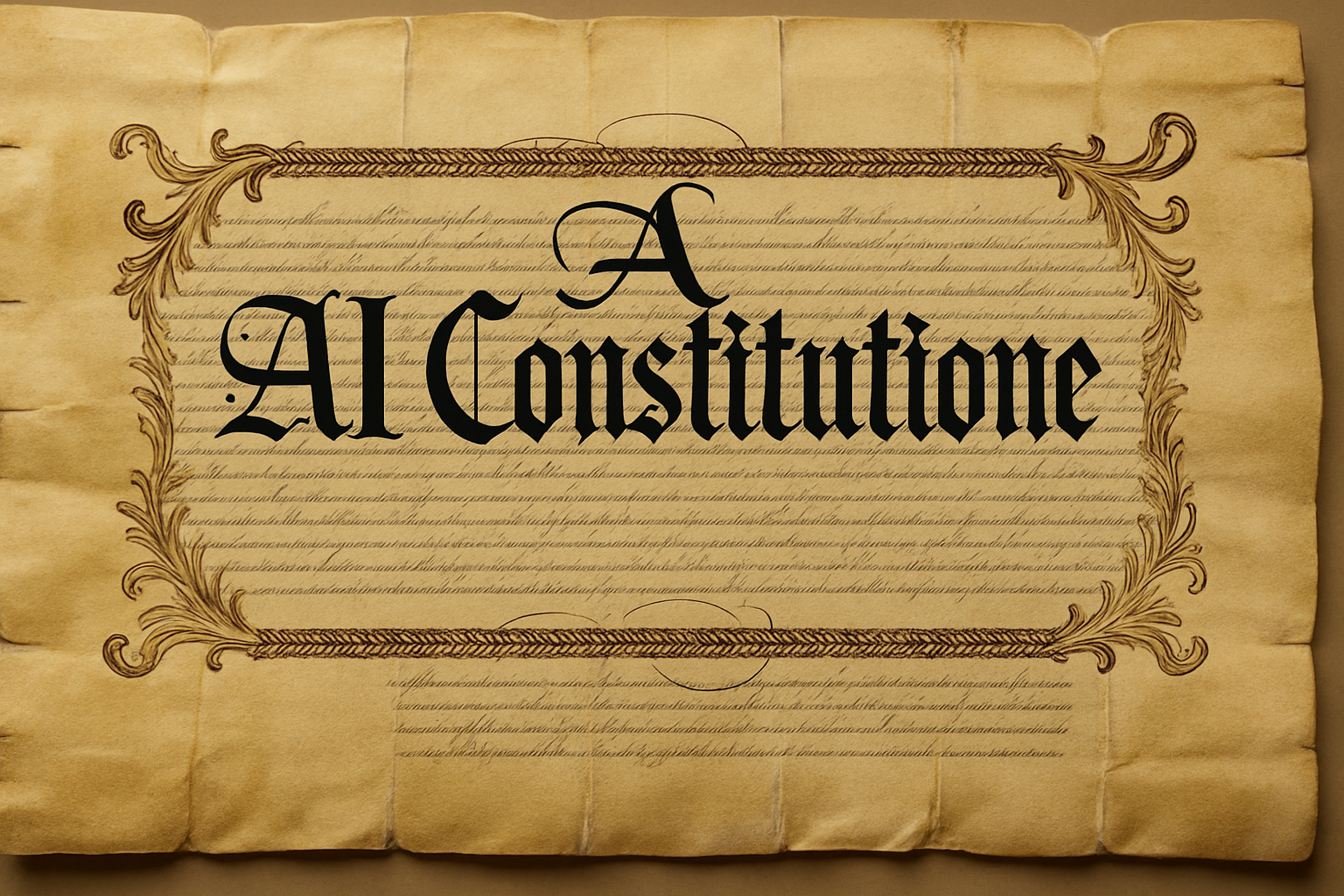 La Costituzione di Claude: un esperimento destinato a fallire?