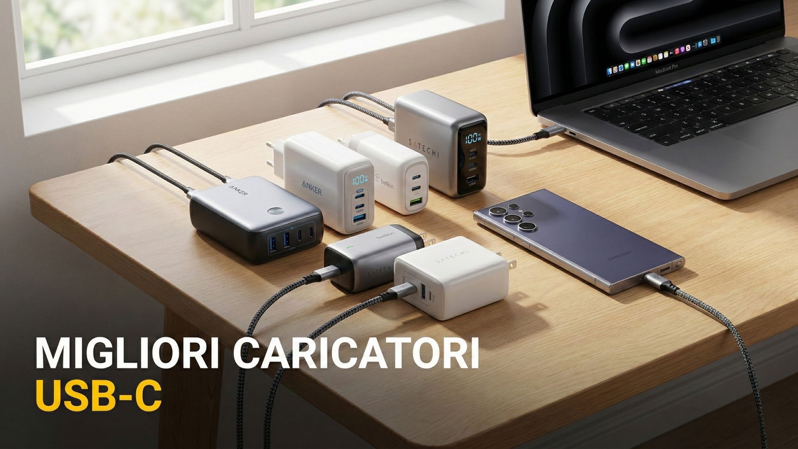 Migliori caricatori USB-C (gennaio 2026)