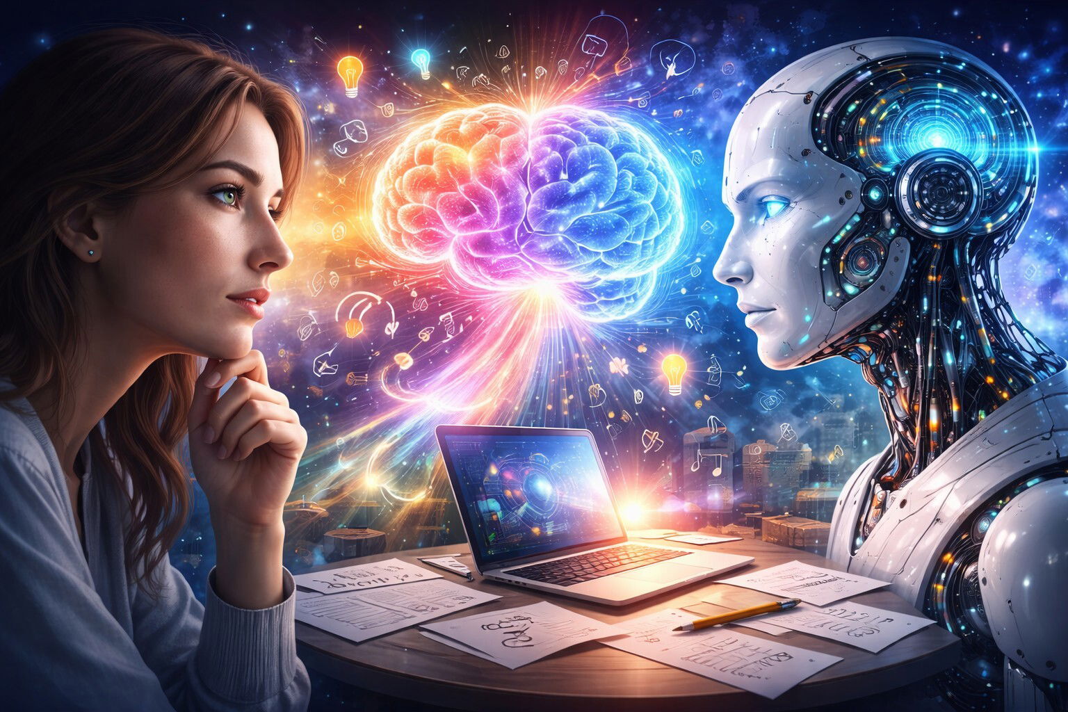 Testata la creatività dell’AI contro 100.000 esseri umani