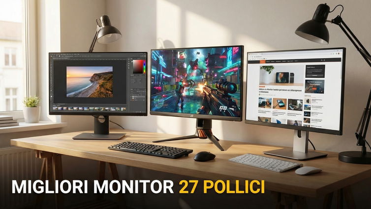Immagine di Migliori monitor PC 27 pollici (febbraio 2026)