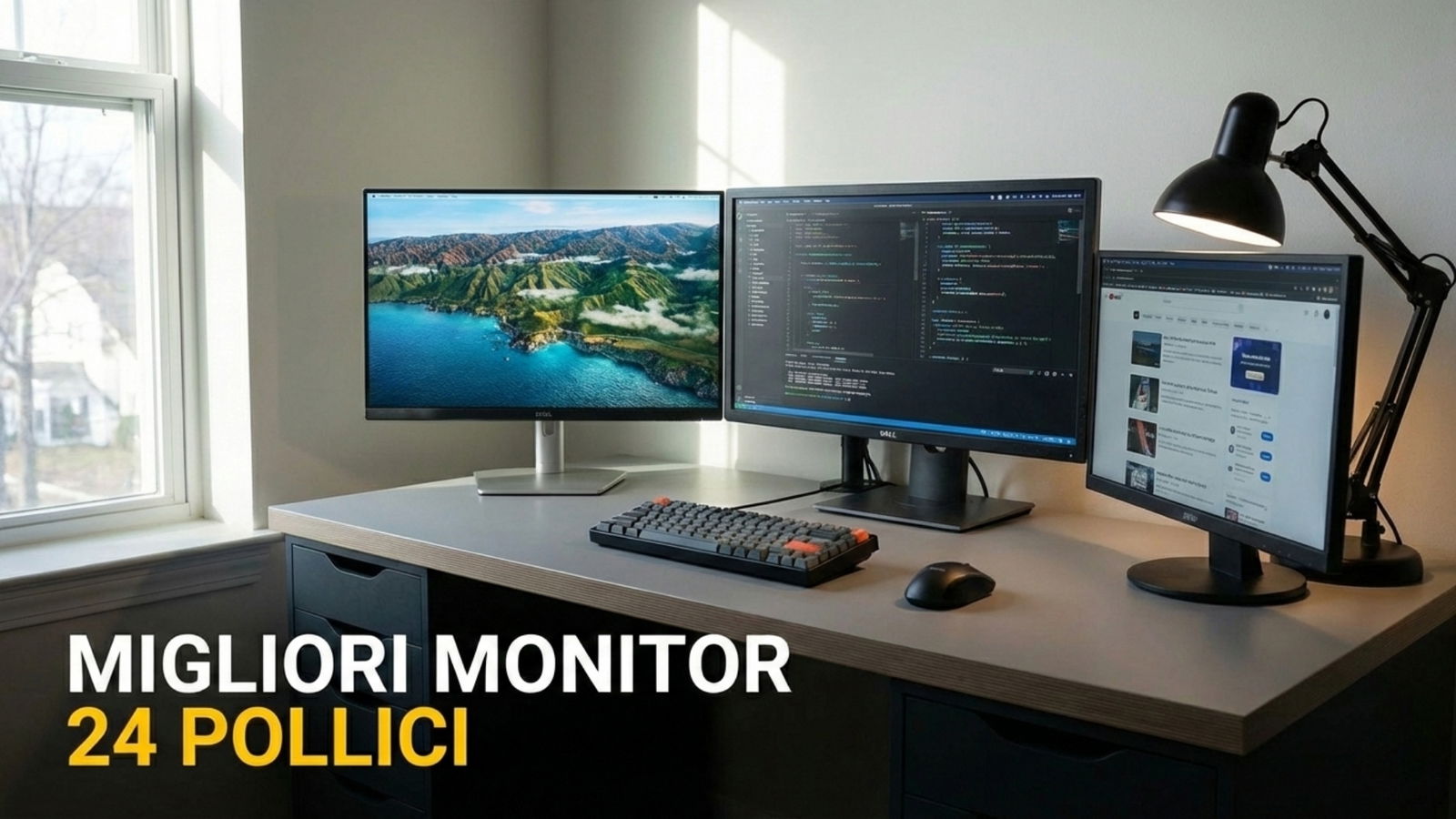 Migliori monitor PC 24 pollici (gennaio 2026)