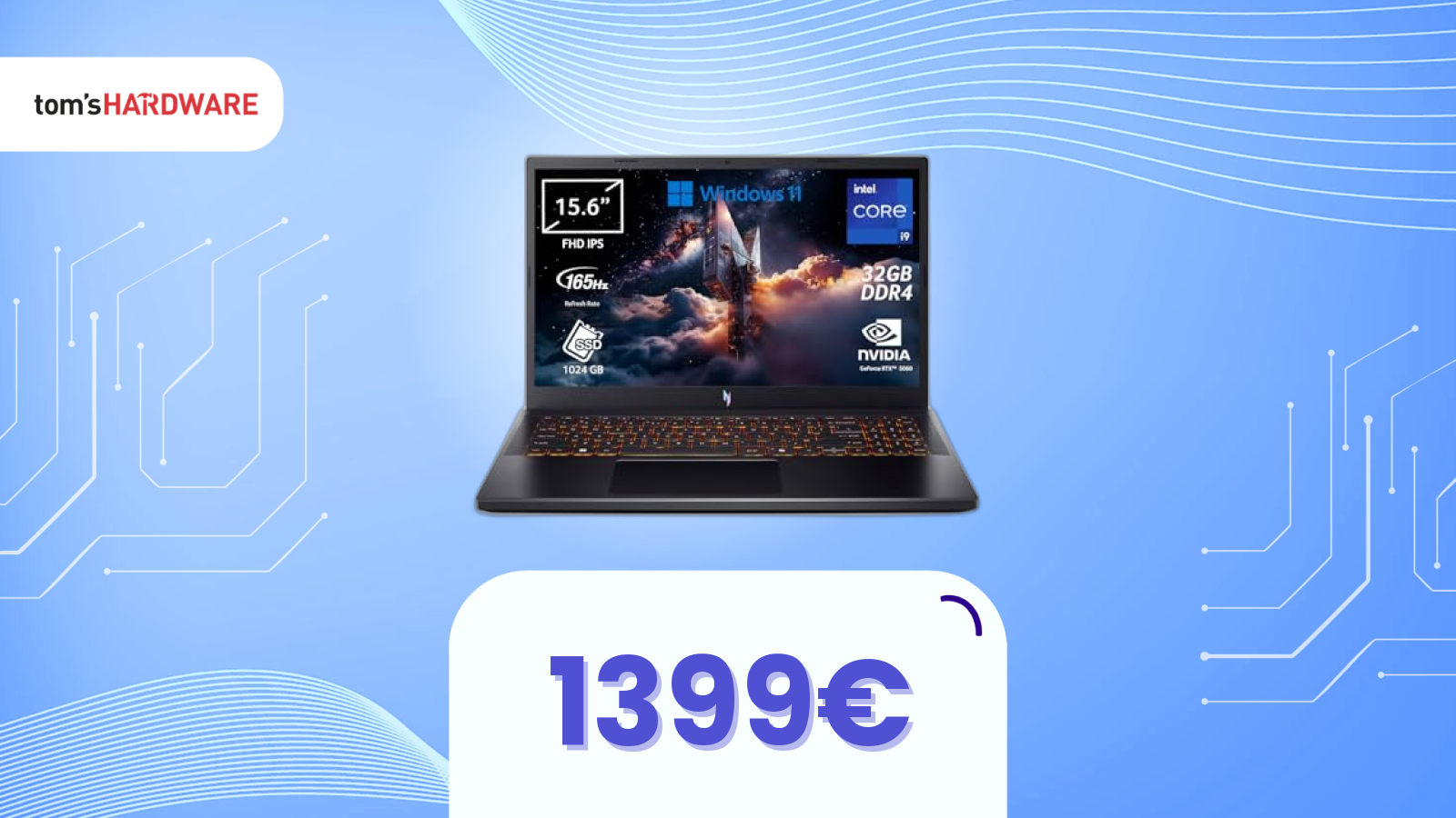 Non solo RTX 5060: scopri il Core i9 nel PC Acer scontato del 20%