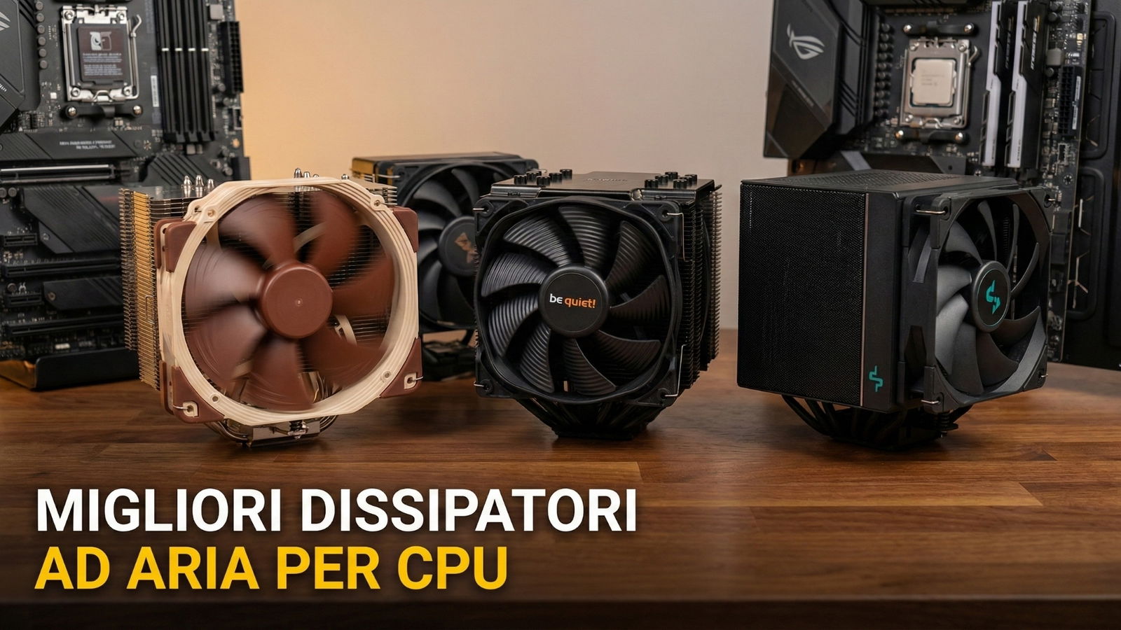 Migliori dissipatori ad aria CPU (gennaio 2026)