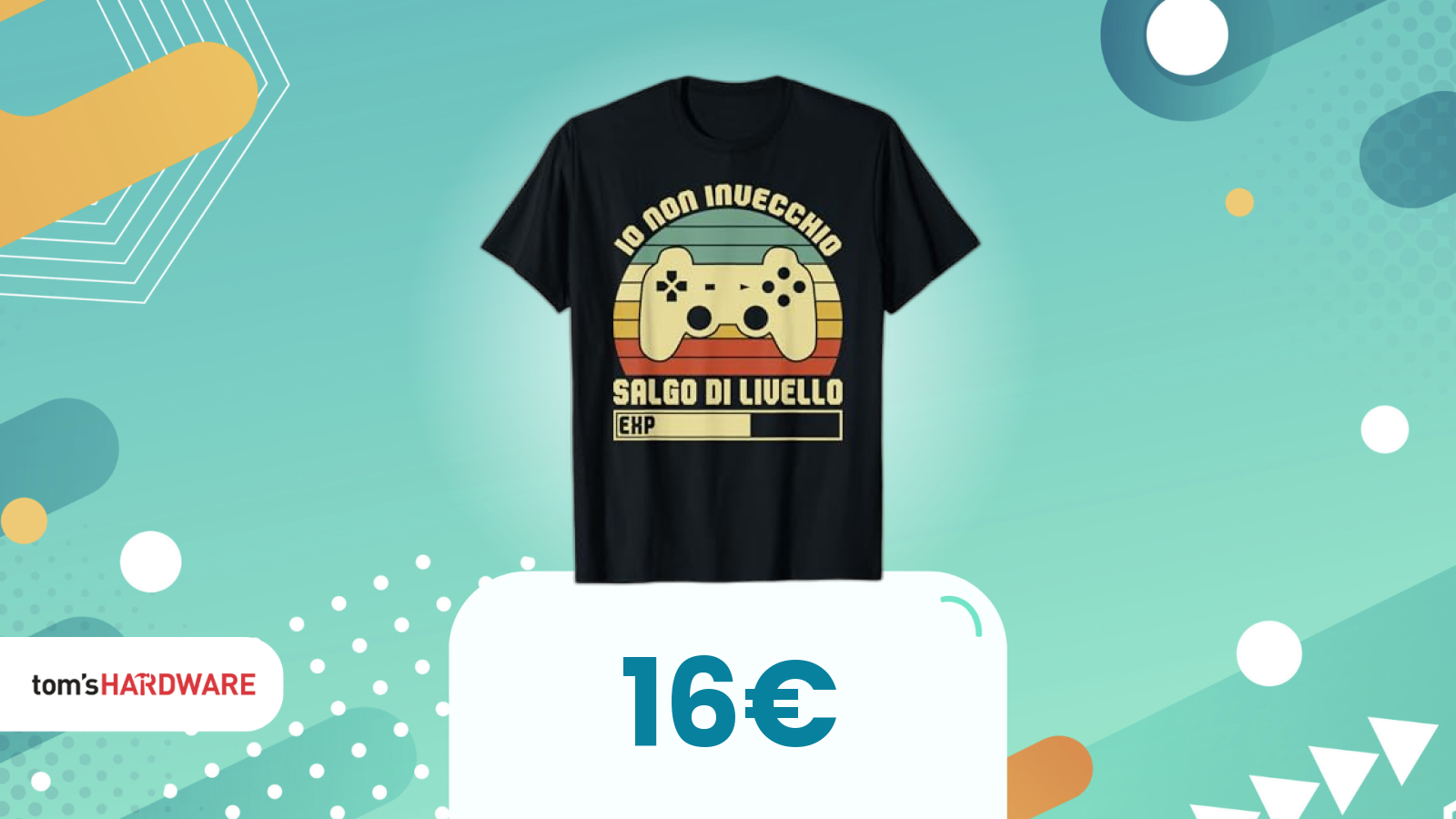 La maglietta ideale per chi gioca ancora (anche con qualche anno in più)