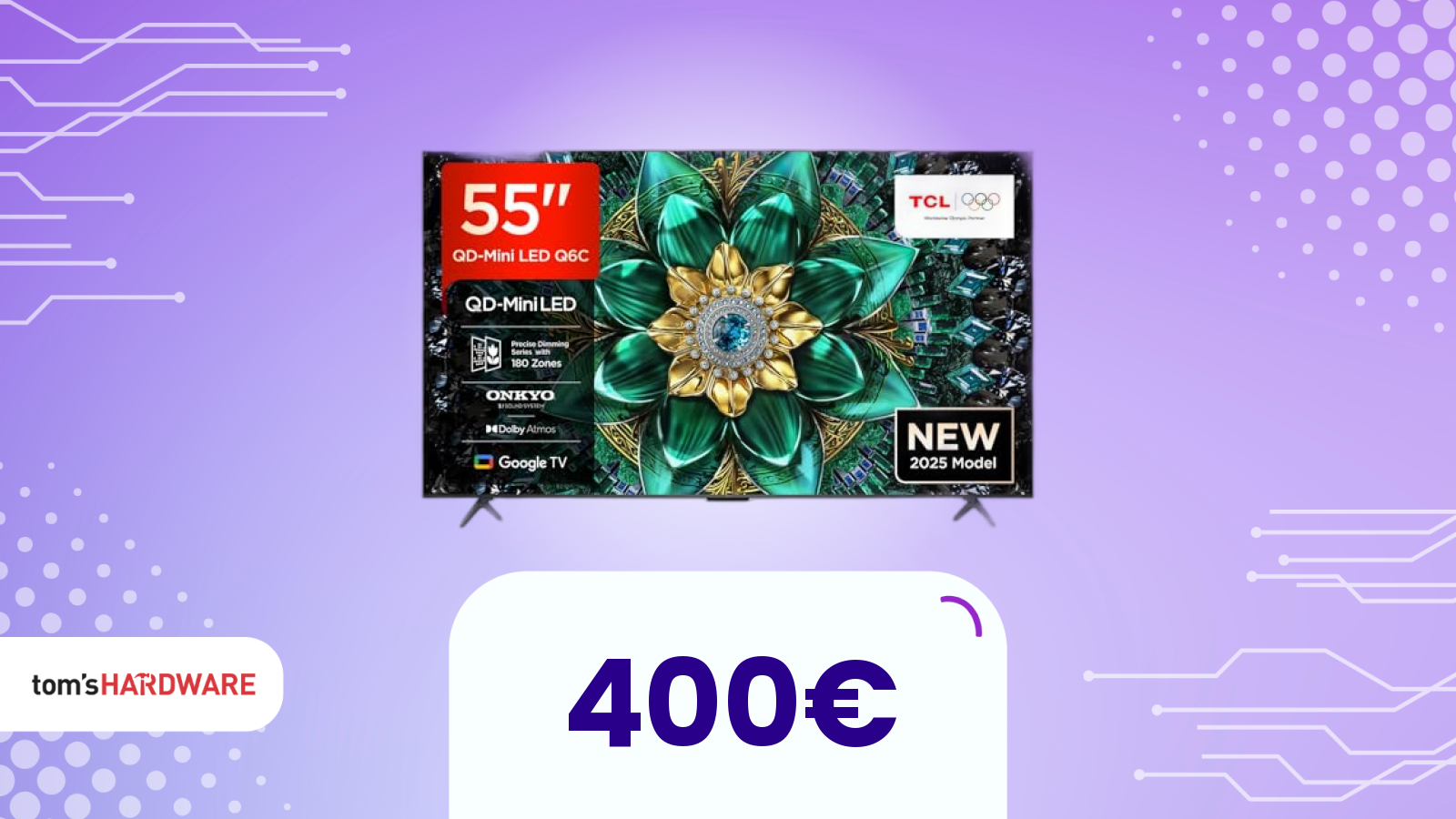 QD-Mini LED sotto i 400€: TCL e Amazon sconvolgono il mercato TV