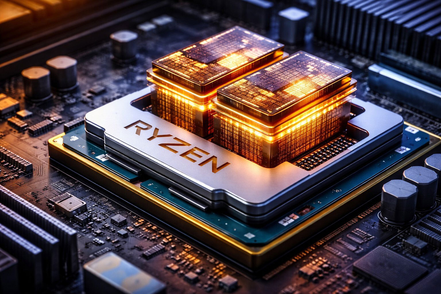 AMD registra una CPU dual-CCD con 3D V-Cache