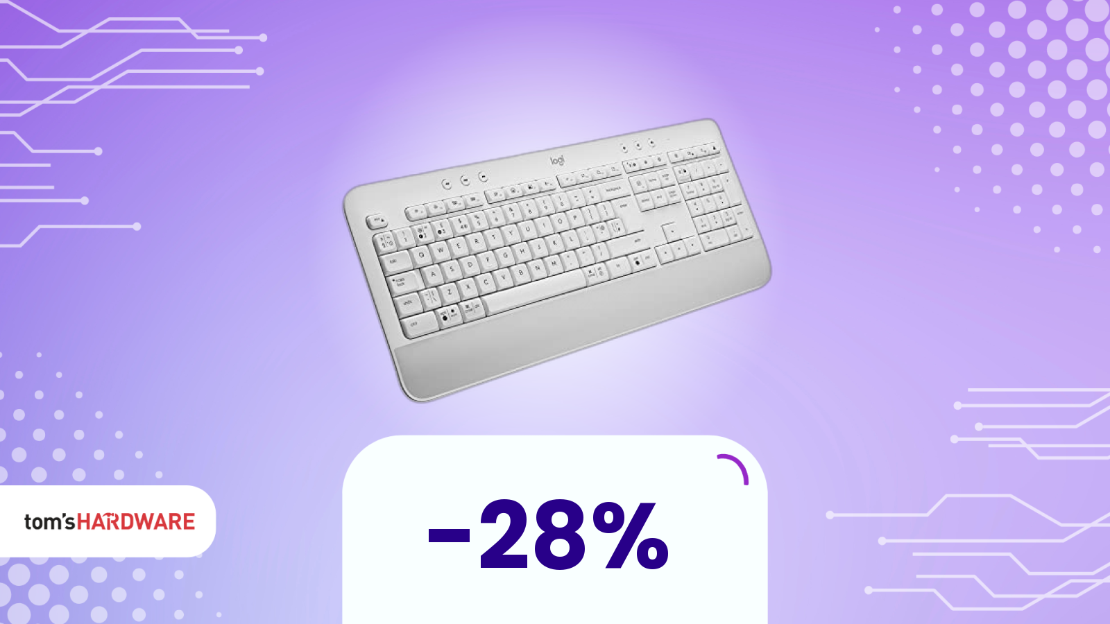 Preferisci una Logitech con poggiapolsi? Oggi Amazon la svende