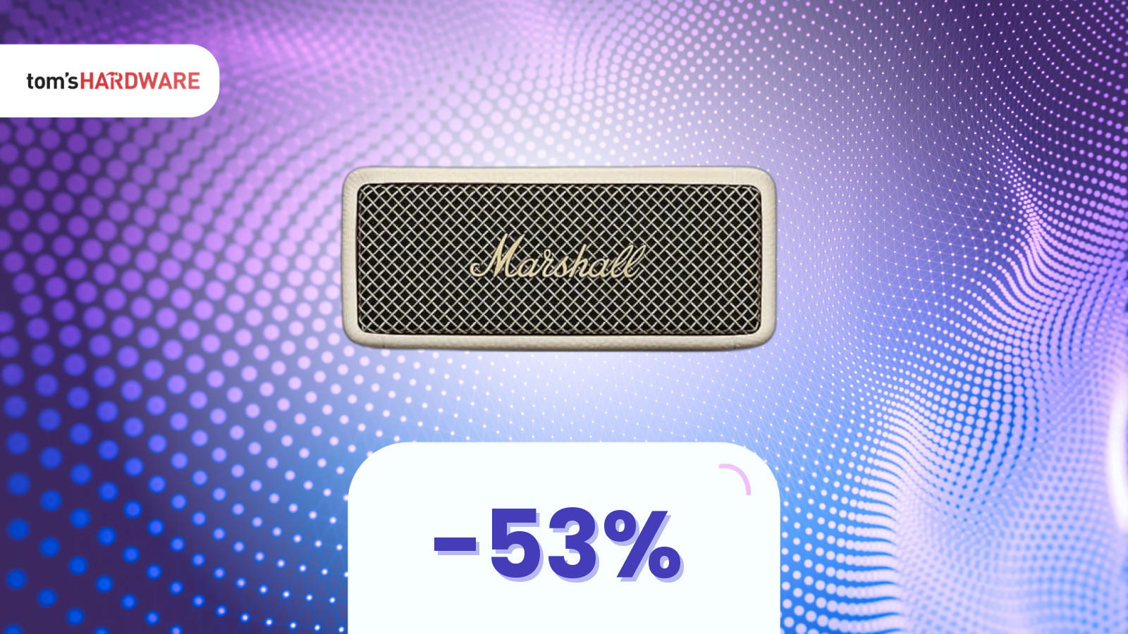 Sconto -53% sulla cassa Marshall: la stanno comprando in tantissimi