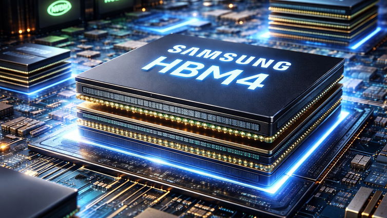 Immagine di Samsung pronta alla produzione HBM4 per NVIDIA