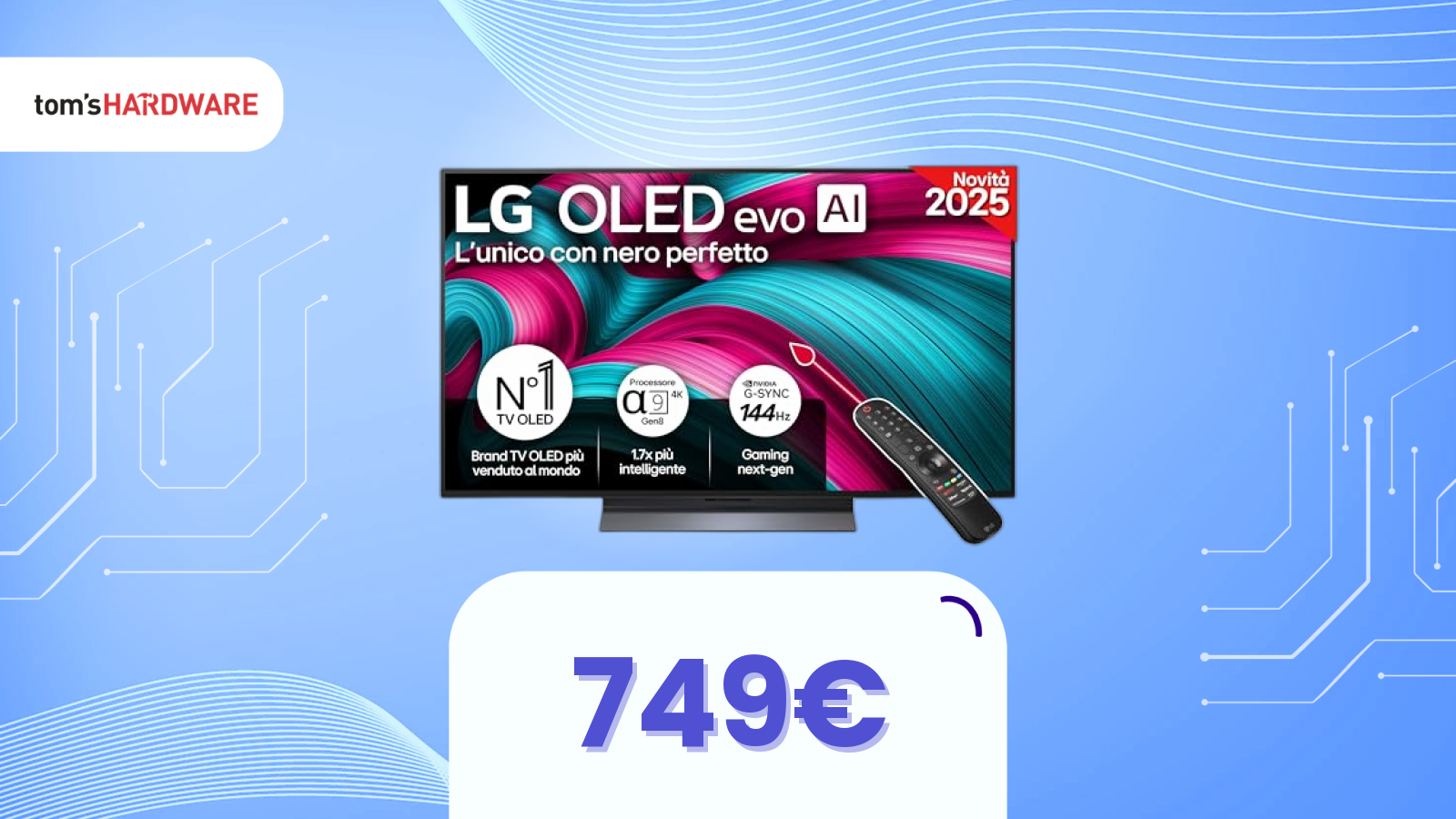 LG OLED C5: prezzo in forte calo, OLED premium sotto i 750€