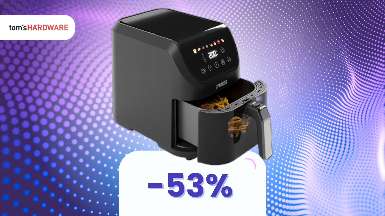 Chi ha fame di risparmio? Questa friggitrice vola via con -53%!