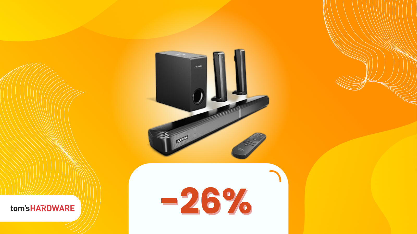 La soundbar che si adatta a tutto: scrivania, parete, orizzontale o verticale