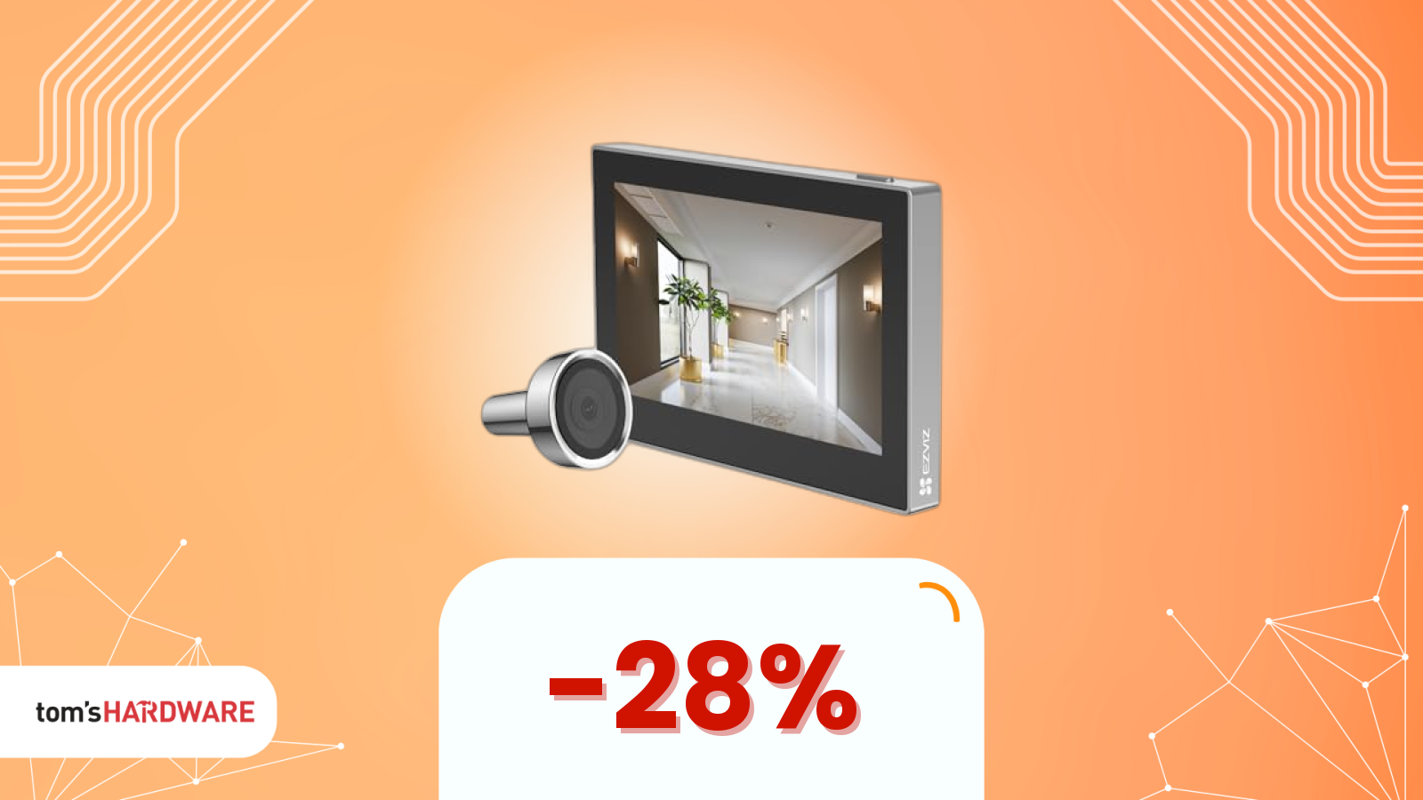 Vedi davanti alla tua porta senza alzarti: lo spioncino del futuro