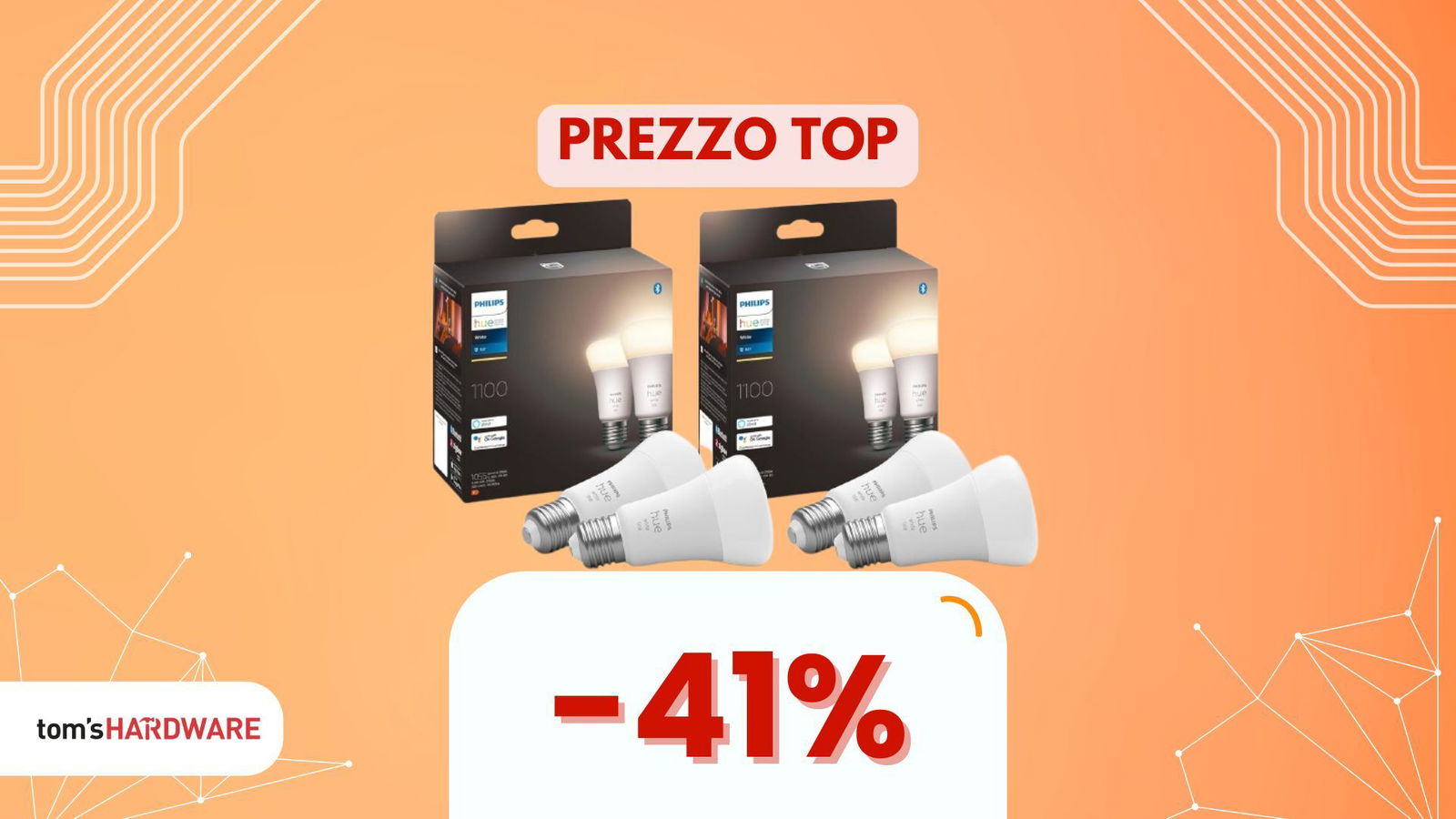 Quando paghi 35€, Amazon ti dice: "Prendine 4"! Philips Hue in offerta