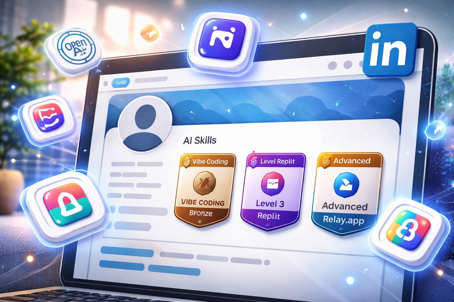 LinkedIn certifica le competenze di sviluppo con AI