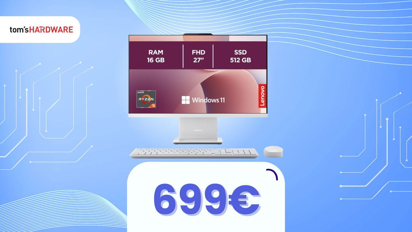 Prendi questo Lenovo IdeaCentre e smetti di pensare a PC e monitor