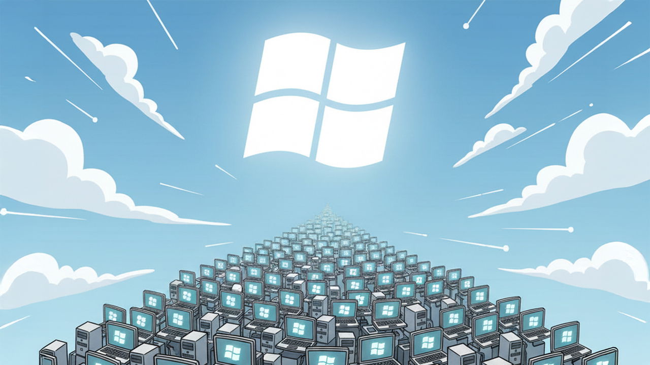 Il tanto criticato Windows 11 su 1 miliardo di PC: ci ha messo meno di Windows 10