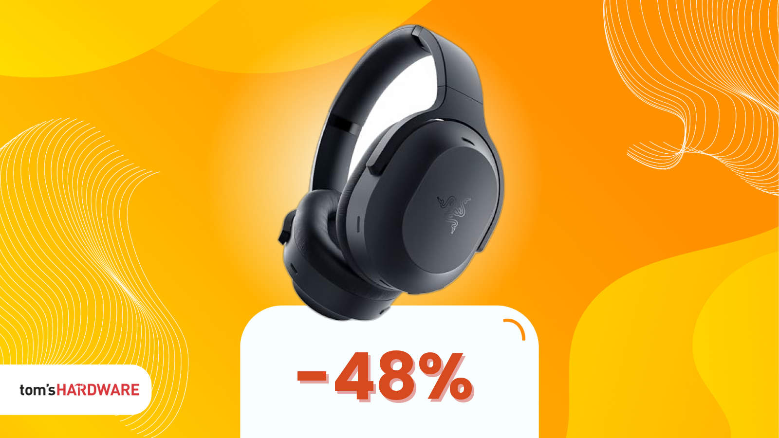 Queste cuffie Razer uniscono wireless e Bluetooth, e costano meno (-48%)