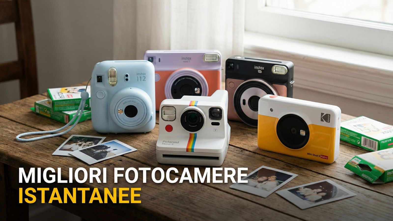 Migliori fotocamere istantanee (febbraio 2026)