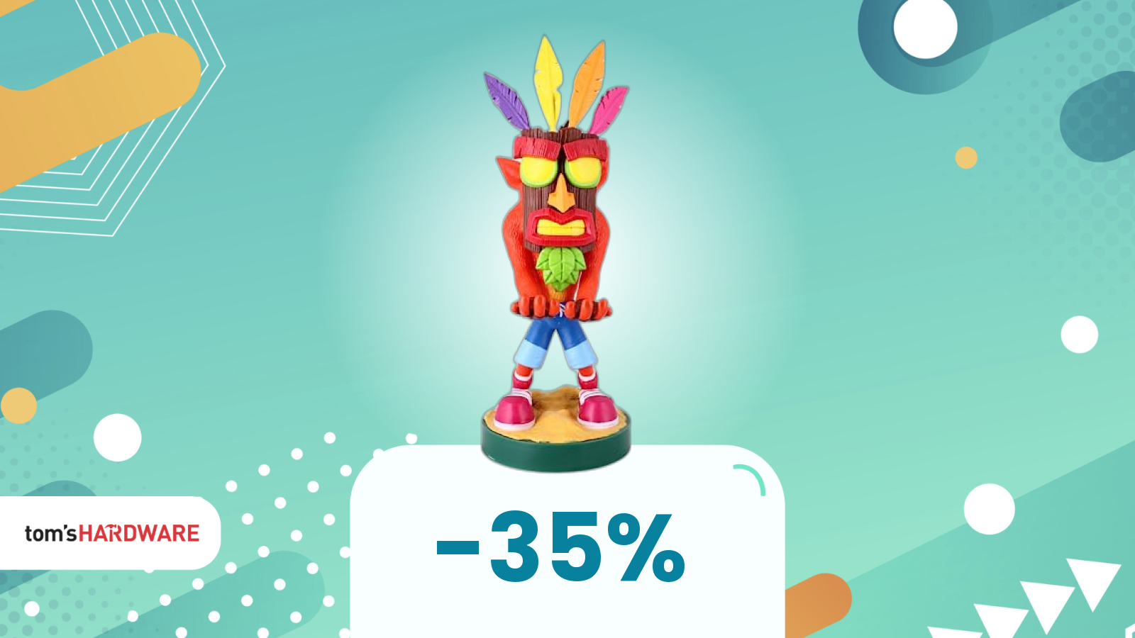 Quando Crash ti regge il controller: il supporto gaming più iconico di sempre