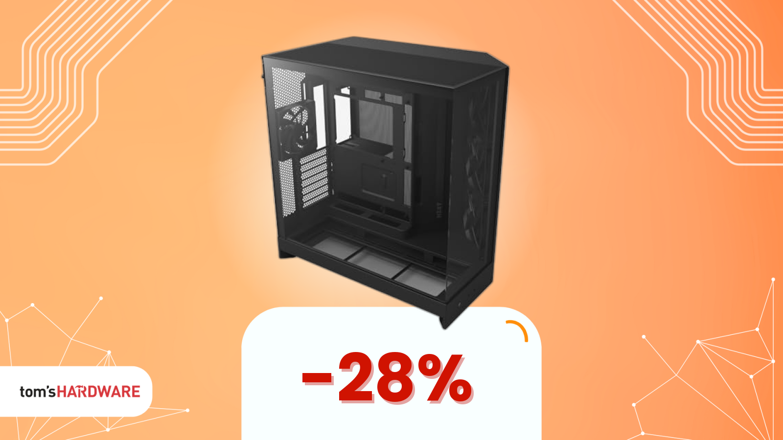 Case NZXT ideale per hardware di fascia medio/alta: oggi al prezzo più basso