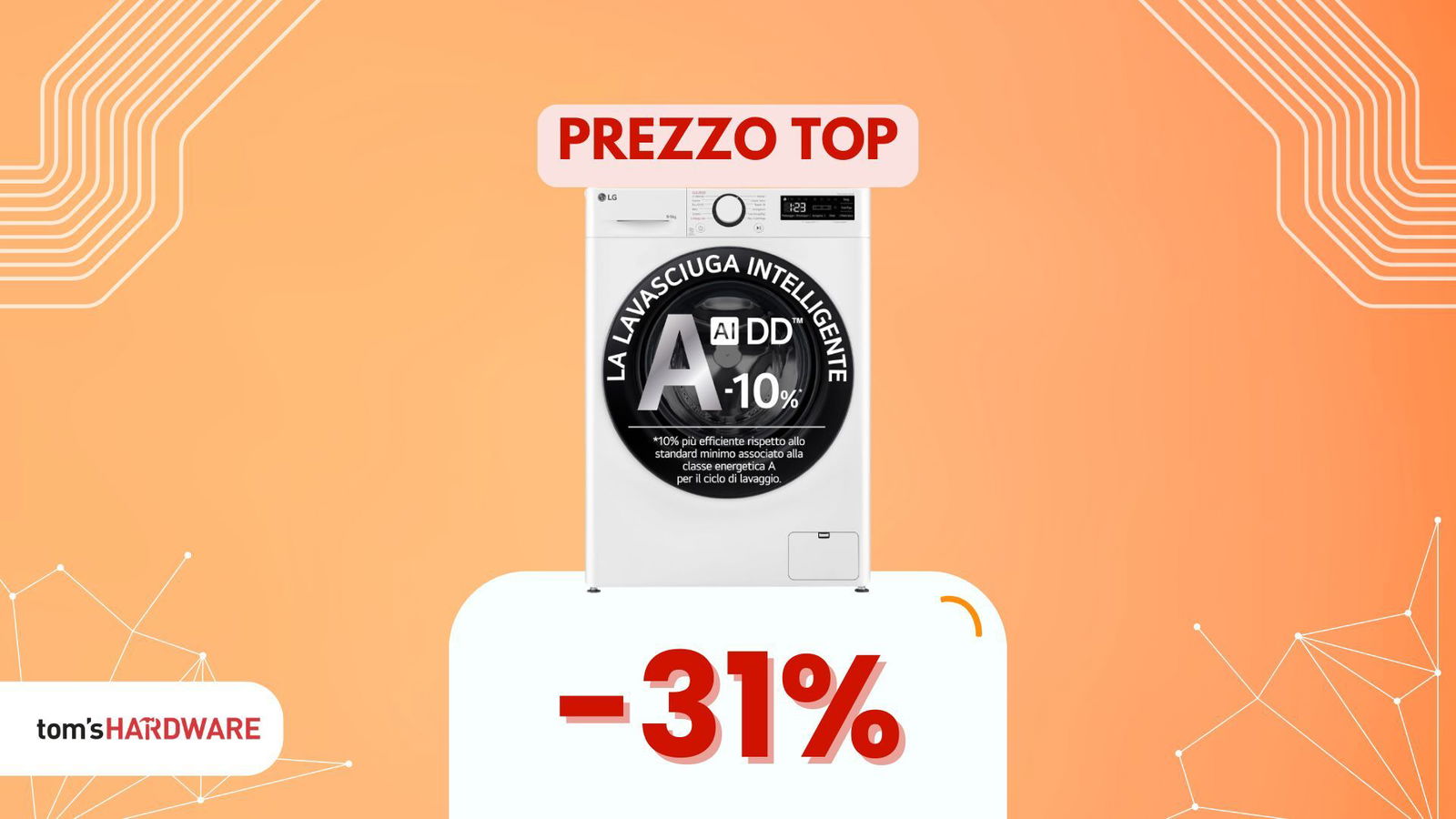 Non credevi nelle lavasciuga? Questa LG con AI potrebbe farti cambiare idea