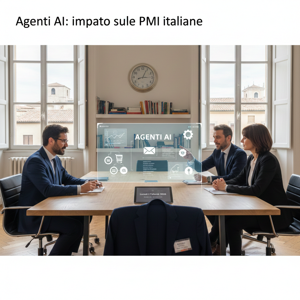 Agenti AI: qual è l’impatto sulle PMI italiane