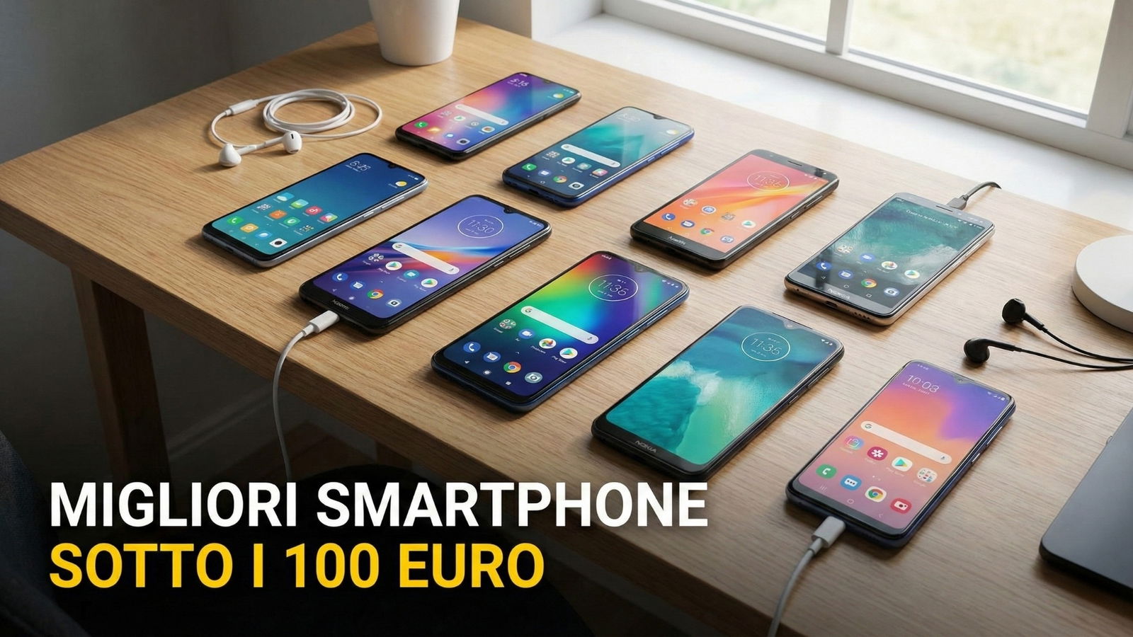 Migliori smartphone sotto i 100€ (febbraio 2026)