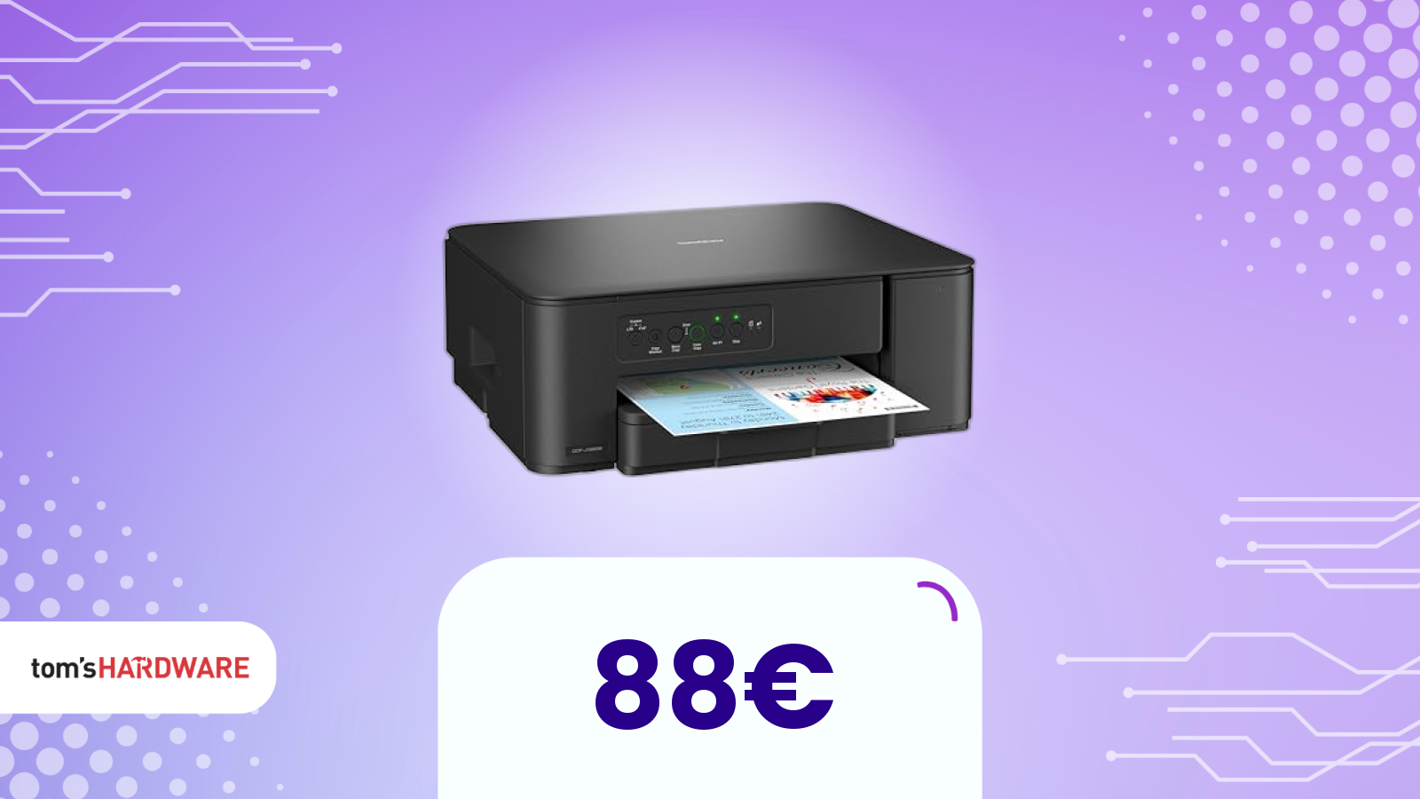 Stampa anche a colori con questa Brother: 88€ su Amazon