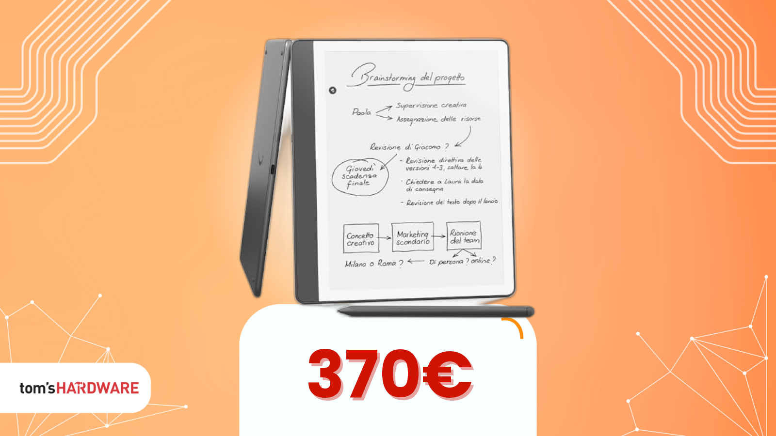 Scatta il timer: Kindle Scribe a -23% solo per 24 ore su Amazon