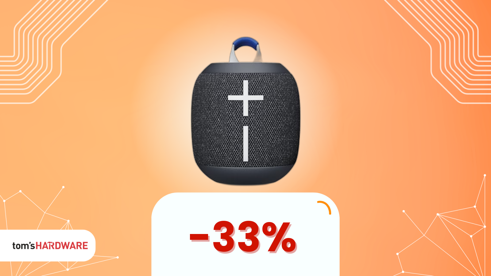 Questa cassa Bluetooth sprigiona potenza ovunque tu sia. Oggi -33%