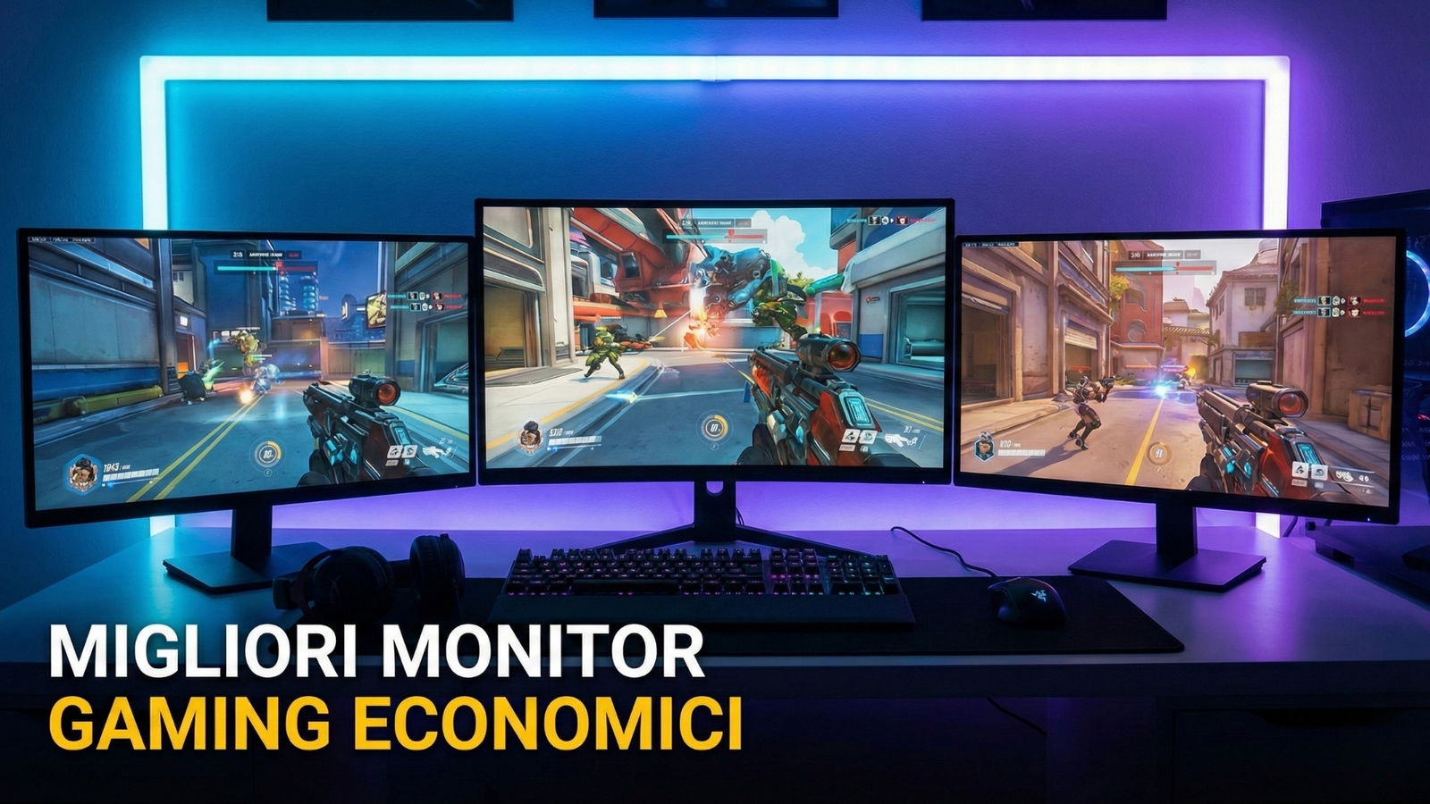 Migliori monitor gaming economici (febbraio 2026)