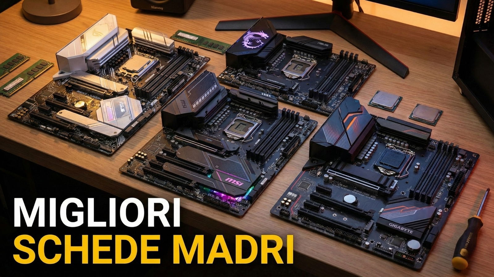 Migliori schede madri (febbraio 2026)