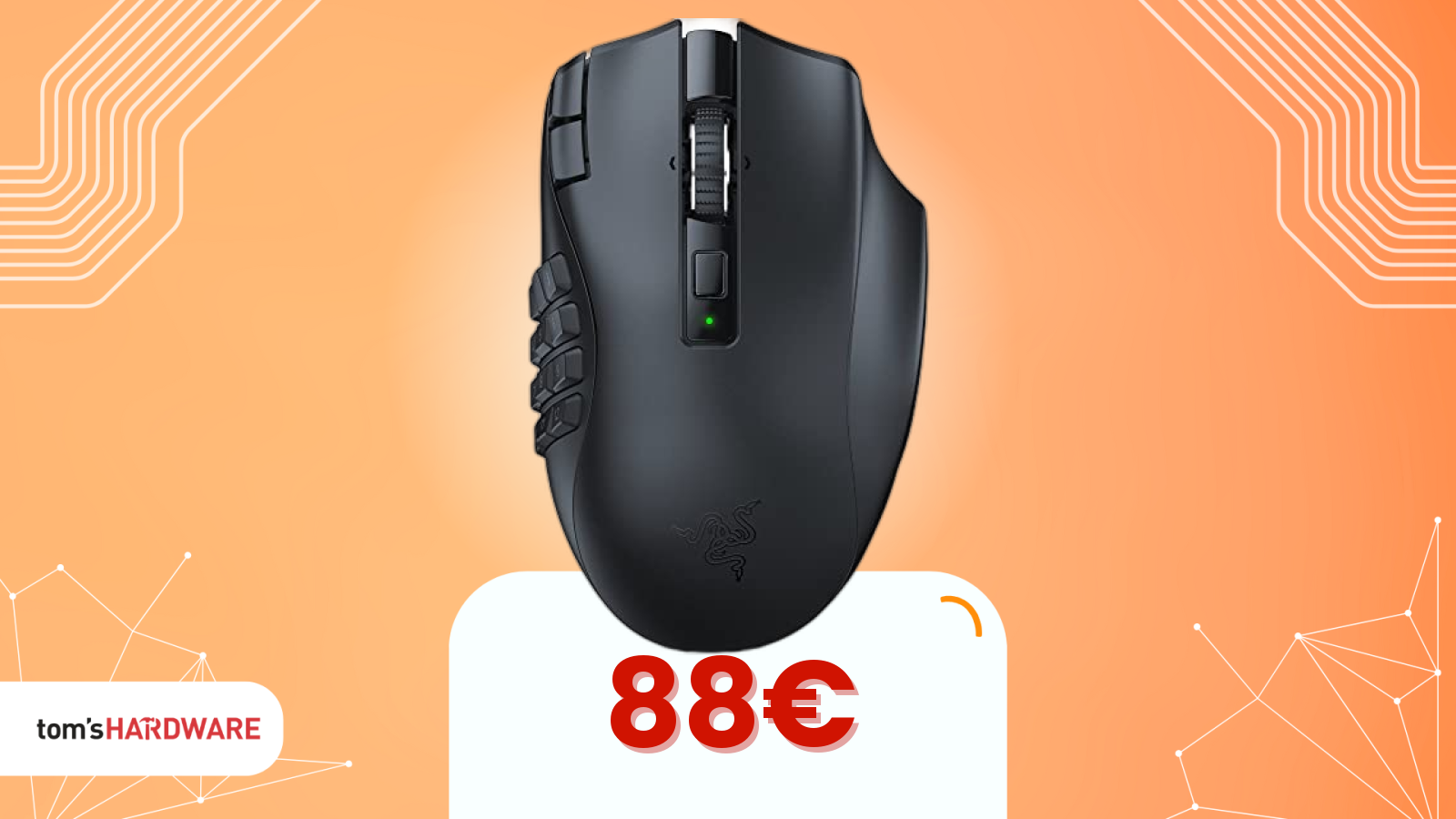 19 pulsanti programmabili: questo mouse fa quasi il lavoro della tastiera