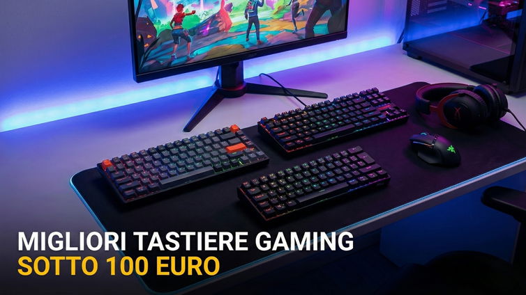 Immagine di Migliori tastiere gaming sotto 100€ (febbraio 2026)