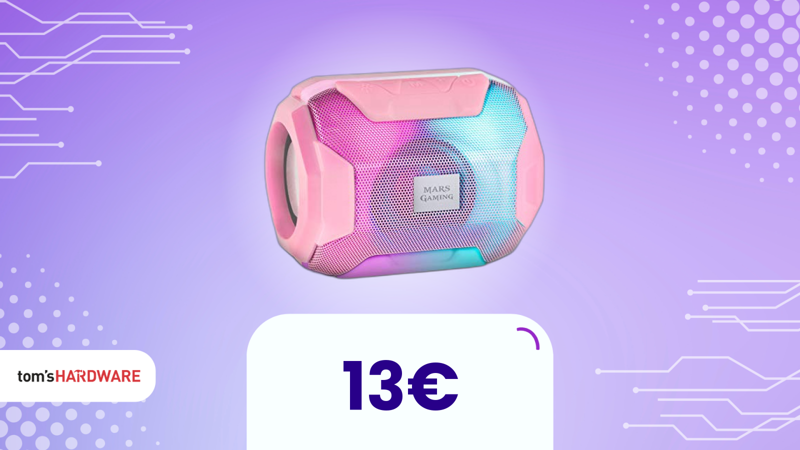 12€ per la cassa Bluetooth più divertente che tu abbia mai visto