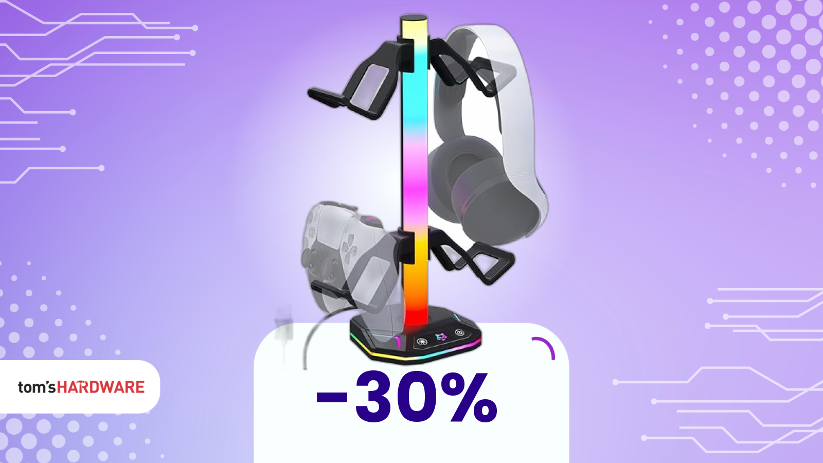 Dì basta al caos post-gioco! Il supporto perfetto per cuffie e controller