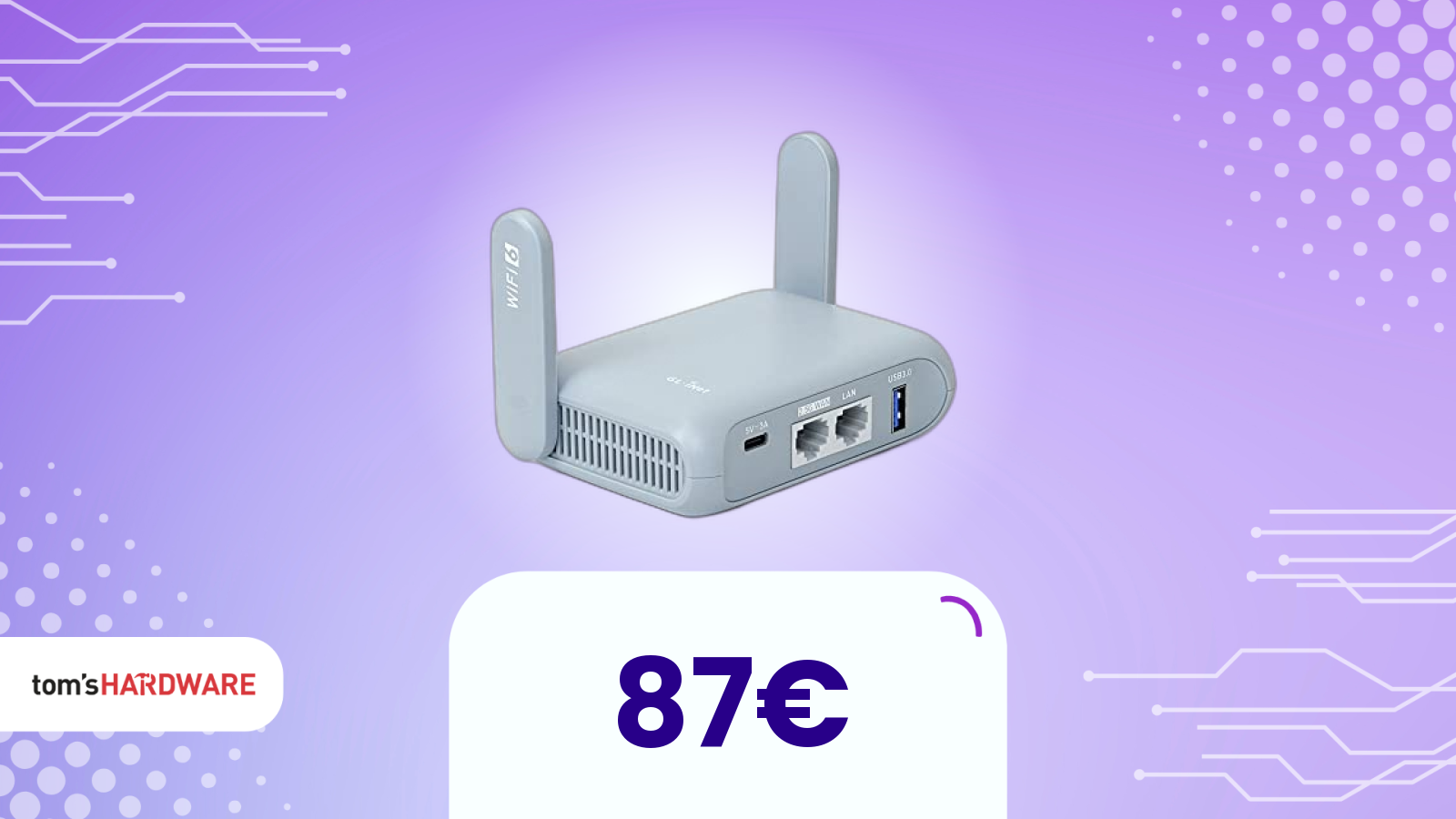 Questo router è minuscolo, funziona alla grande ed è pure in forte sconto