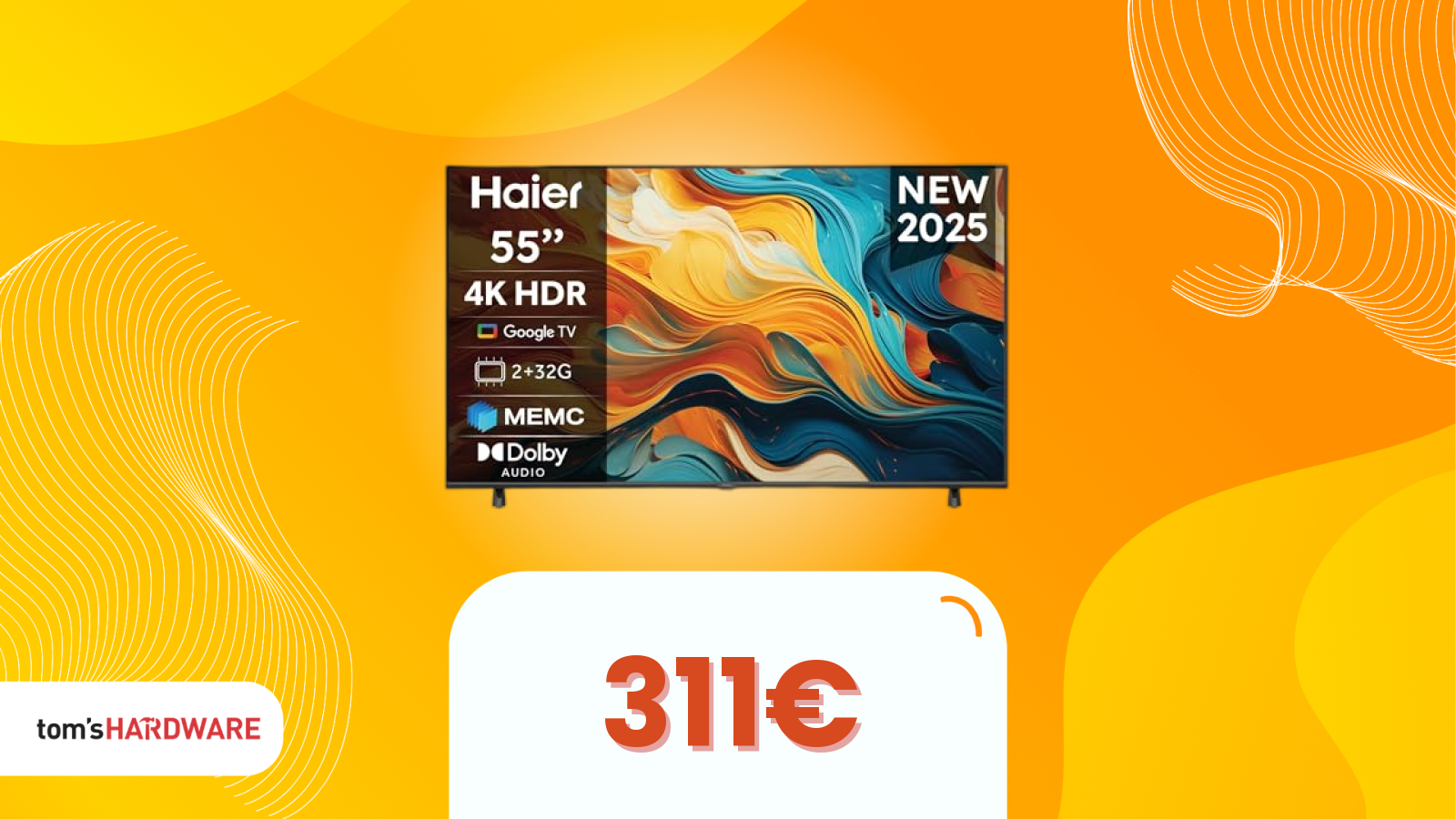 Un’altra TV Haier in sconto! Questa volta Amazon ha selezionato il modello da 55”