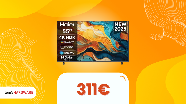Immagine di Un’altra TV Haier in sconto! Questa volta Amazon ha selezionato il modello da 55”