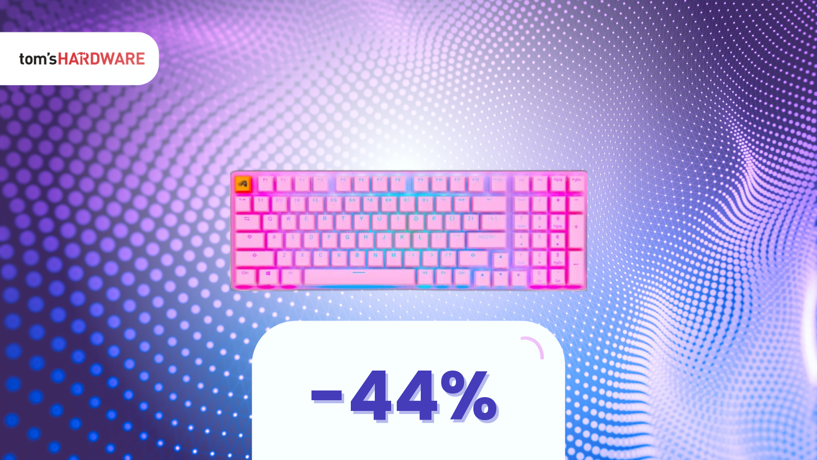 Tastiera top in super sconto: -44% oggi e c’è ancora margine per risparmiare